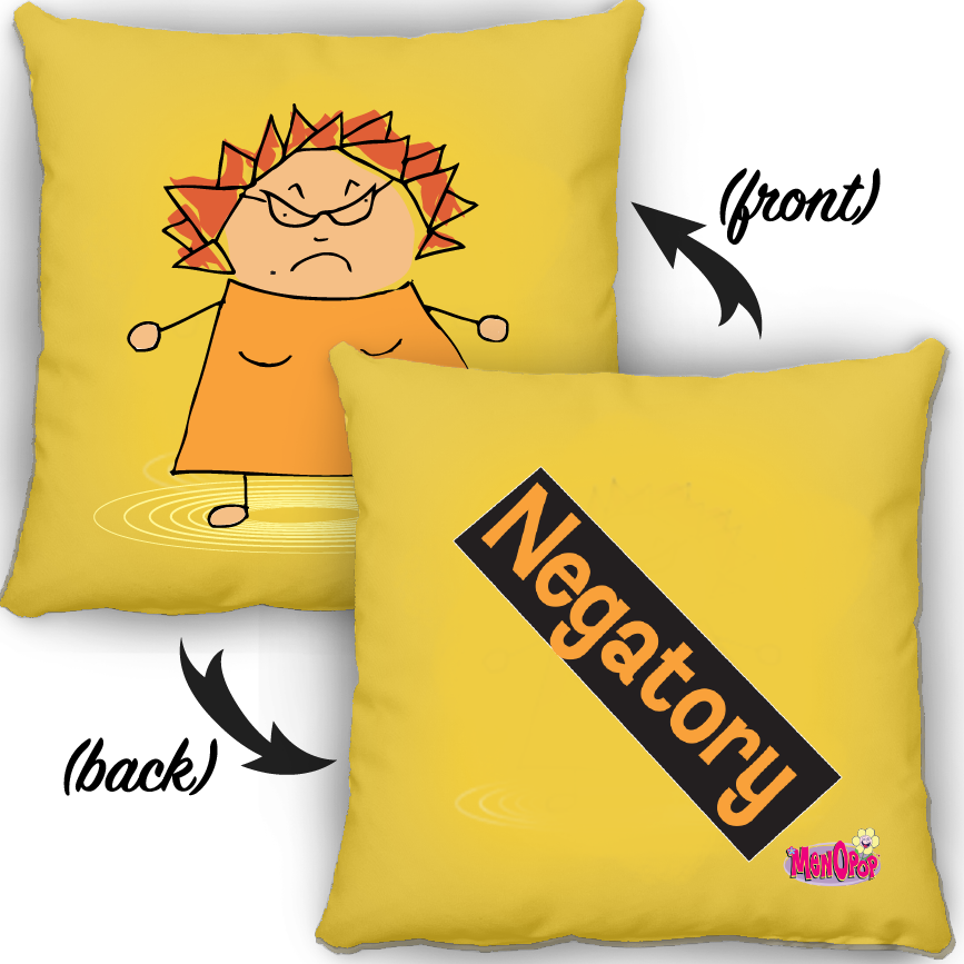 MOOD Pillow: NEGATORY CORY